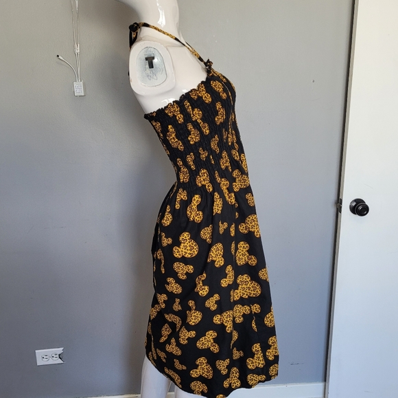 Disney Parks Exclusive Leopard Mickey Tube Dress, VGUC, Size S - Picture 2 of 7